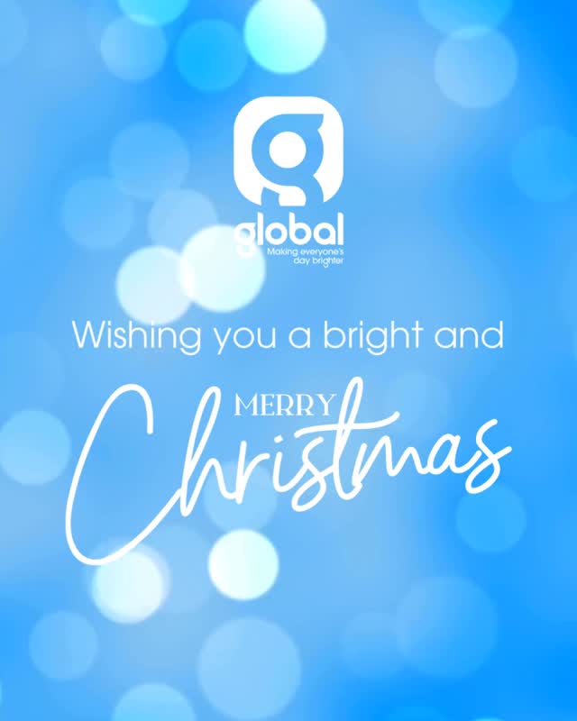 Wishing you a bright and #MerryChristmas from all of us at Global in Northern Ireland 💙🎄