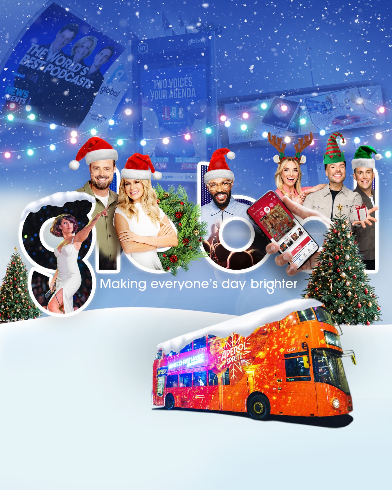 Merry Christmas from all of us at Global 🩵🎄