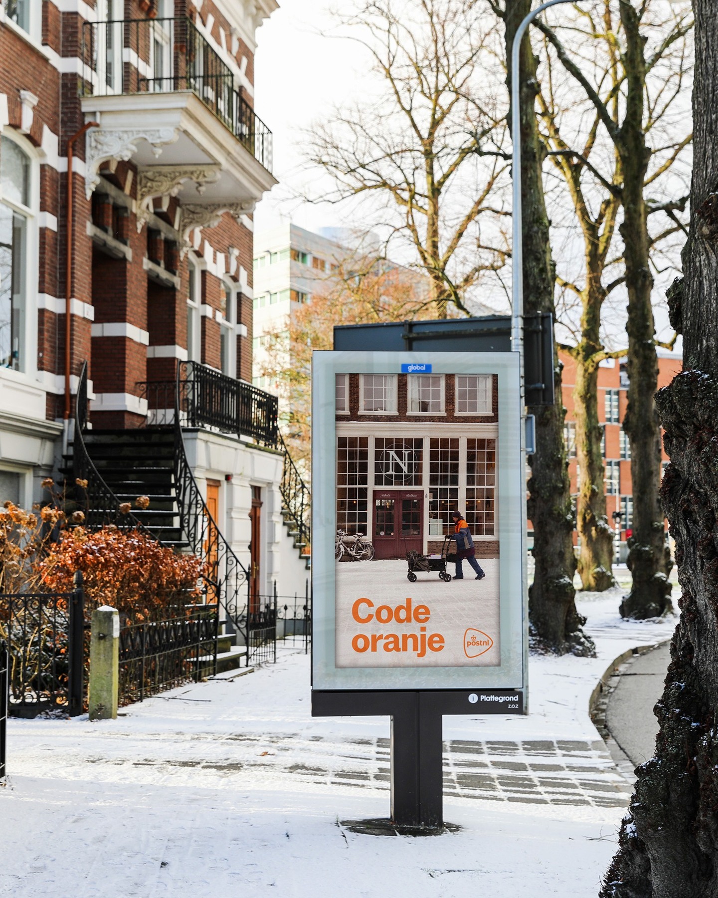 (c)ode oranje 🧡 Een hulde aan alle bezorgers die door deze omstandigheden gewoon doorgingen. @po...